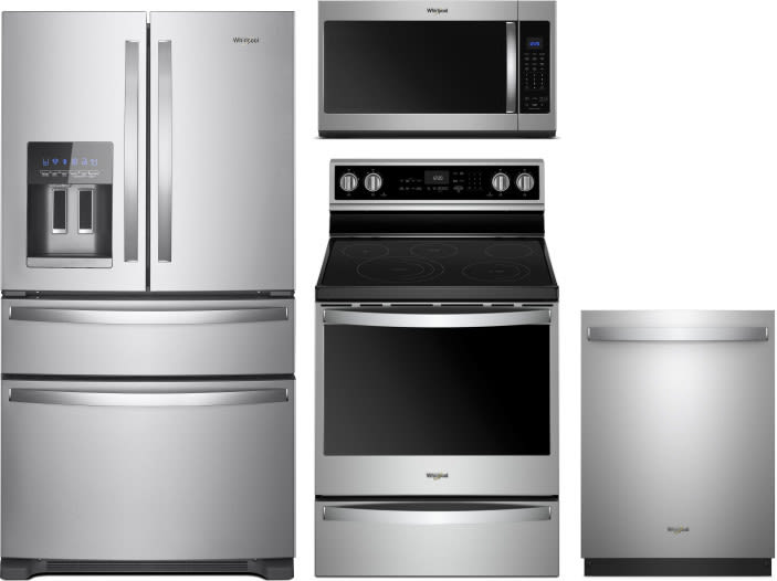 Whirlpool WPRERADWMW8588 4 Piece Kitchen Appliances ...