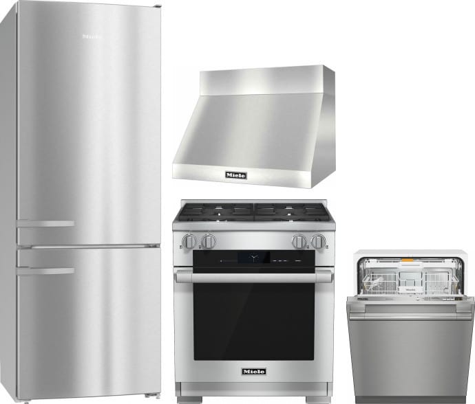 Miele MIRERADWRH160 4 Piece Kitchen Appliances Package ...