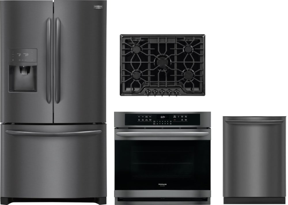 Frigidaire FRRECTWODW54 4 Piece Kitchen Appliances Package ...