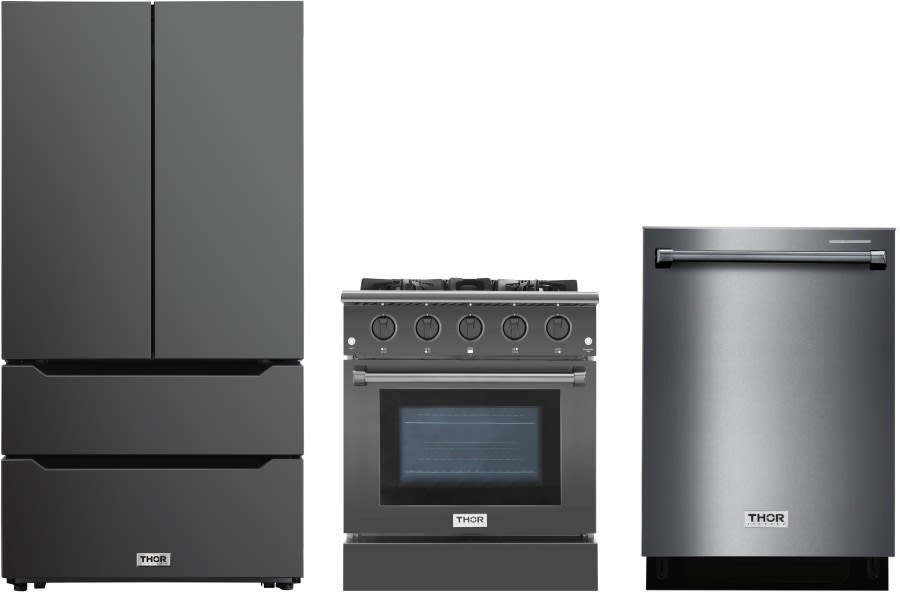 Thor Kitchen THORERADWRH204 3 Piece Kitchen Appliances ...