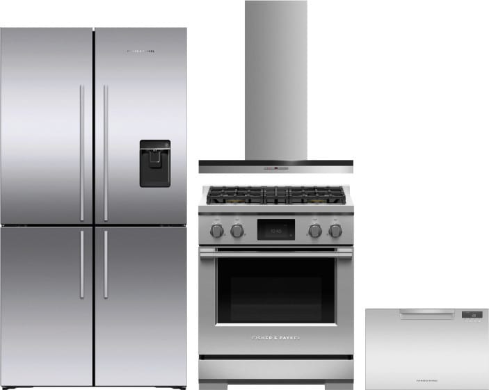  Fisher Paykel DD24SAX9 24 Drawers Full Console Dishwasher in  Stainless Steel : Appliances