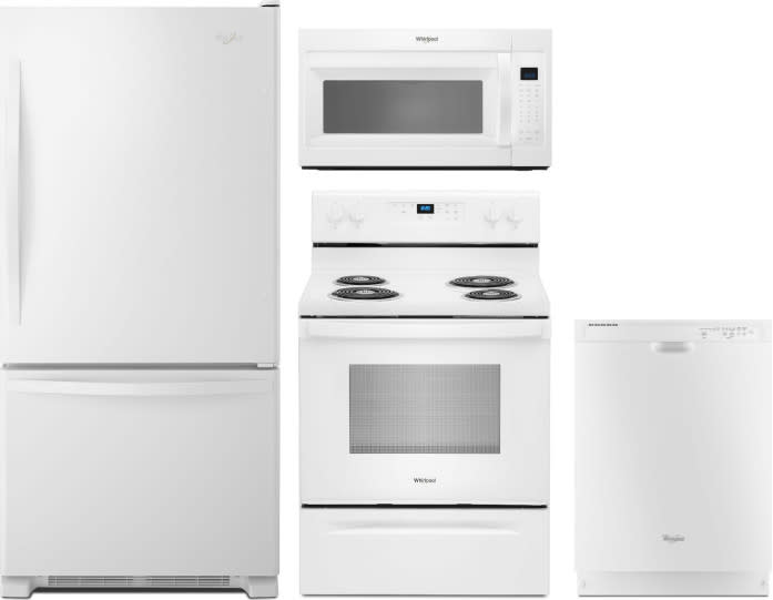 Whirlpool WPRERADWMW4230 4 Piece Kitchen Appliances ...