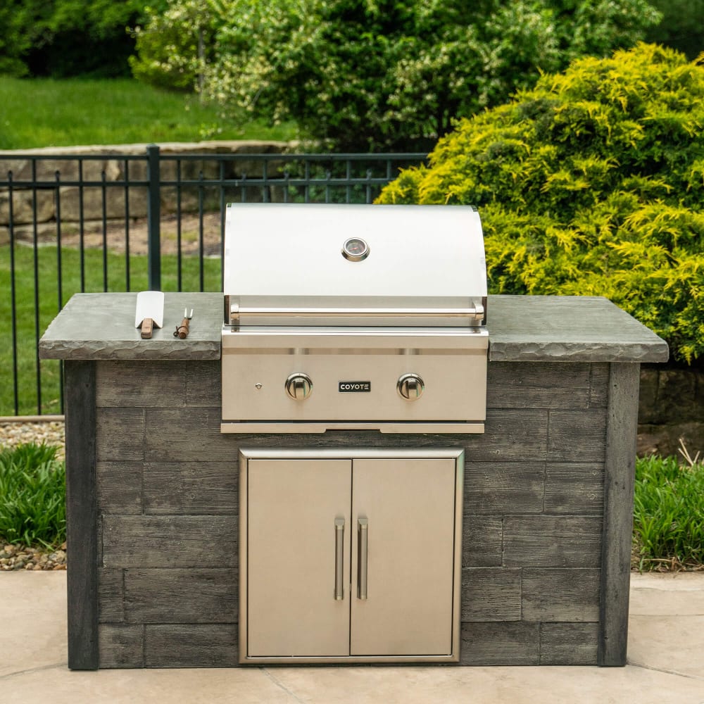 Coyote RTACG5WG 5' Outdoor Kitchen Island (Appliances Not Included