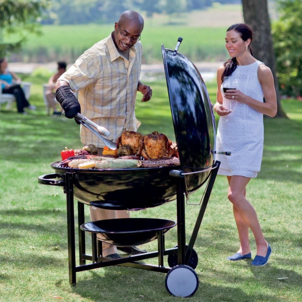 Weber 60020 the ranch charcoal kettle grill discount