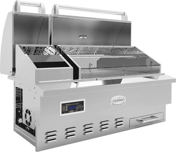 Louisiana Grills 60865 44 Inch BuiltIn Wood Pellet Grill with 860 sq