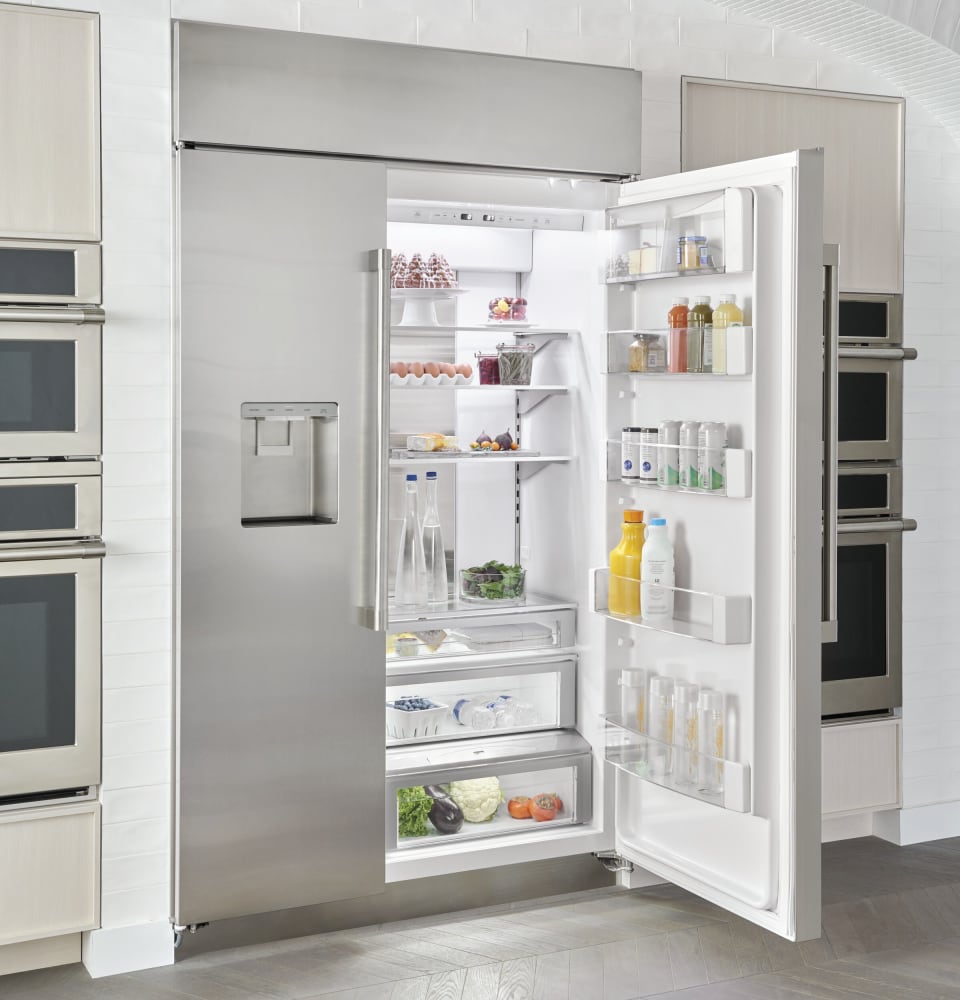 Monogram ZISS480NNSS 48 Inch Smart Counter Depth Built-In Side by