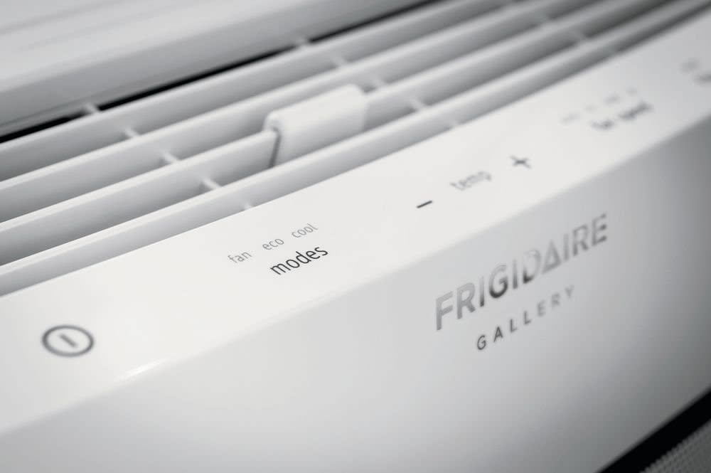 Frigidaire FGRC124WA1 12 000 BTU Cool Connect Smart Window Air Conditioner with Wifi Control Sleep Mode Energy Star Electronic Controls Clean Air Ionizer 4 Way Adjustable Louvers Washable Filter Digit...