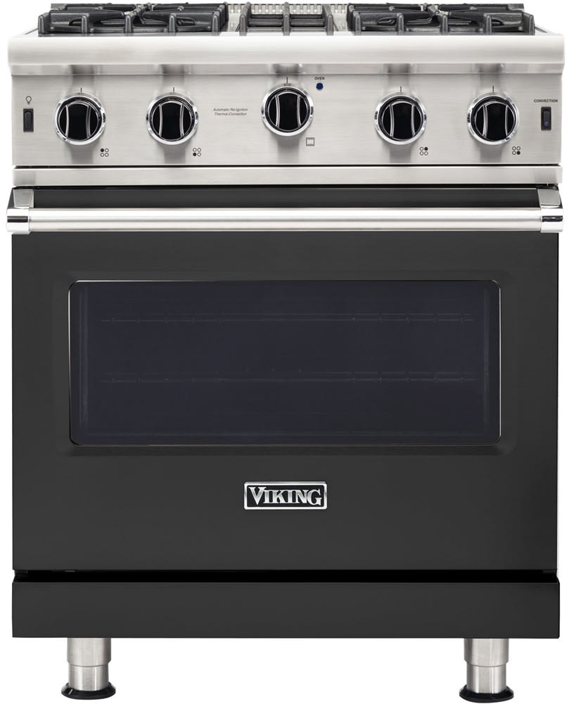 Viking VGIC53024BCS 30 Inch Gas Range with 4 Open Burners, 15,000 BTUs