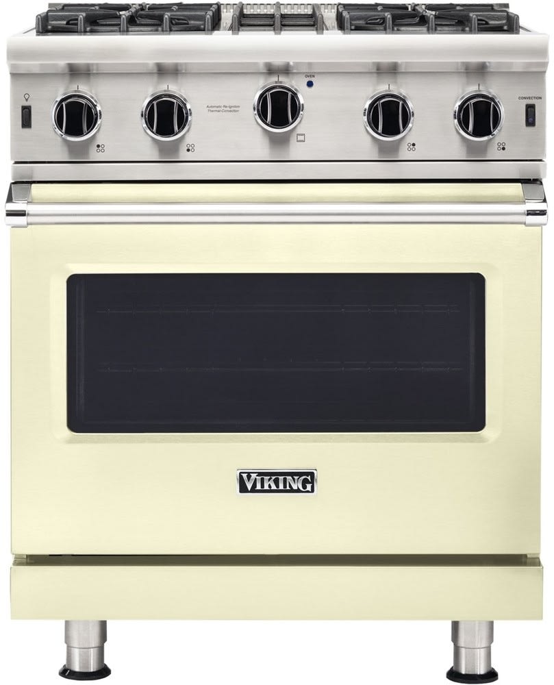 Viking VGIC53024BVC 30 Inch Gas Range with 4 Open Burners, 15,000 BTUs