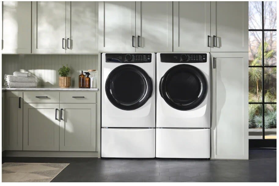 エルフ Electrolux 700 Series 8.0 Cu. Ft. White Front Load Electric