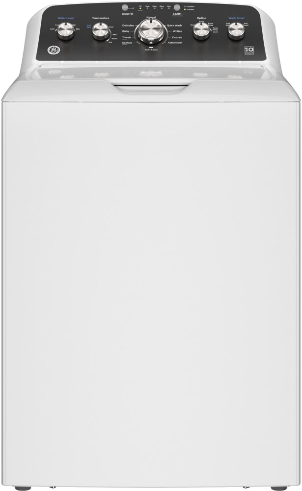 GE GTW485ASWWB 27 Inch Top Load Washer with 4.5 cu ft Capacity