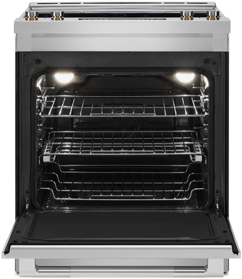 JennAir JES1450ML 30 Inch SlideIn Electric Range with 5 Elements, 6.8