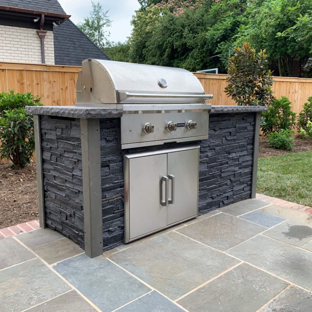 RTA RTAG6PACKAGE03 6 Foot Outdoor Kitchen Island with 34 ...