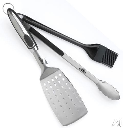 Napoleon 70019 3-Piece Tool Set (Spatula, Locking Tongs, and