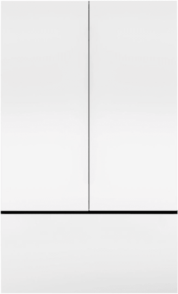 Sub-Zero 7027159 Framed White Enamel Front Panel Kit (3