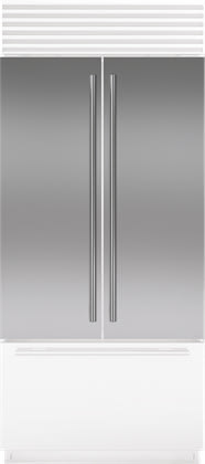 Sub-Zero 7029742 36 Inch Refrigerator Door Panel - Stainless Steel
