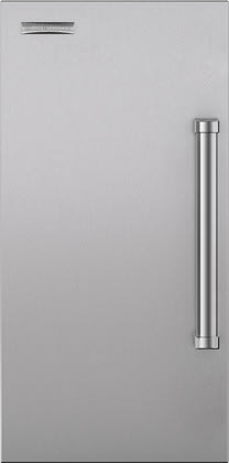 Sub-Zero 7030434 15 Inch Stainless Steel Door Panel with Pro Handle