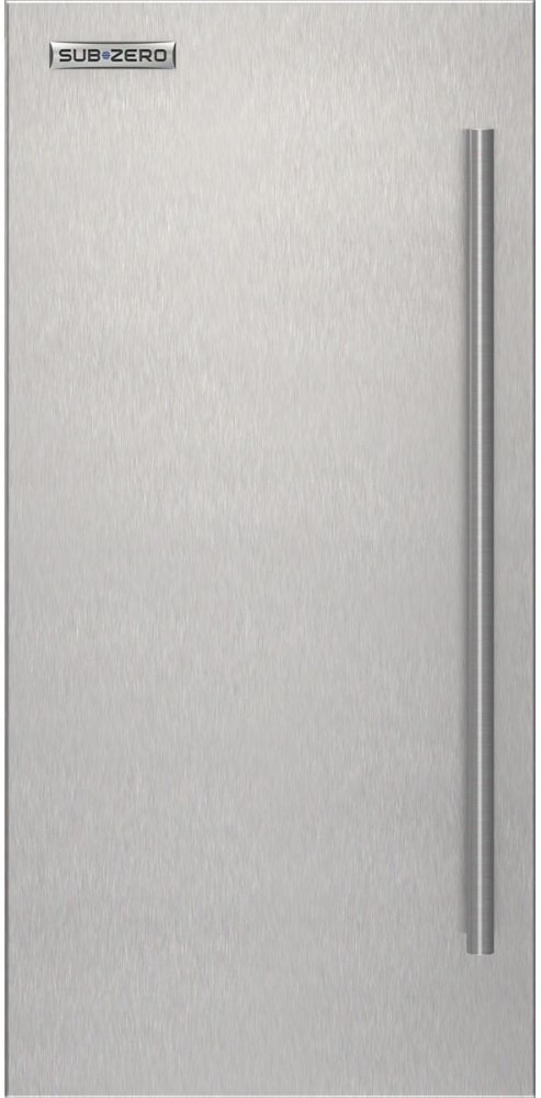 Sub-Zero 7045017 15 Inch Stainless Steel Door Panel - Tubular 