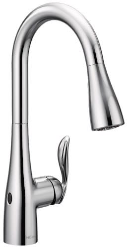 Moen 7594EWC Arbor One-Handle High Arc MotionSense Wave ...