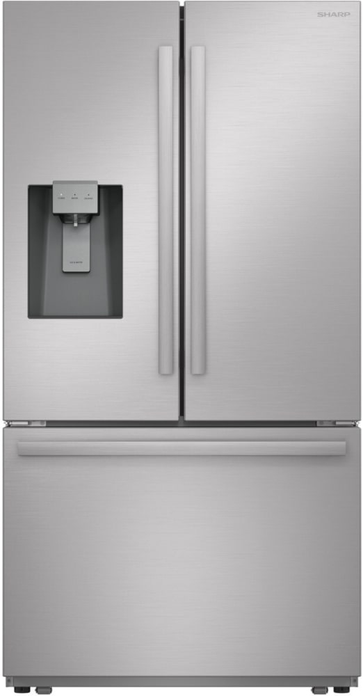 Sharp SJF2955MS 36 Inch Freestanding French Door Refrigerator with