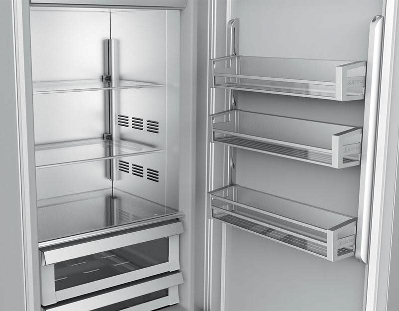 Hestan KRPR36GG 36 Inch Built-In Bottom Freezer Refrigerator with