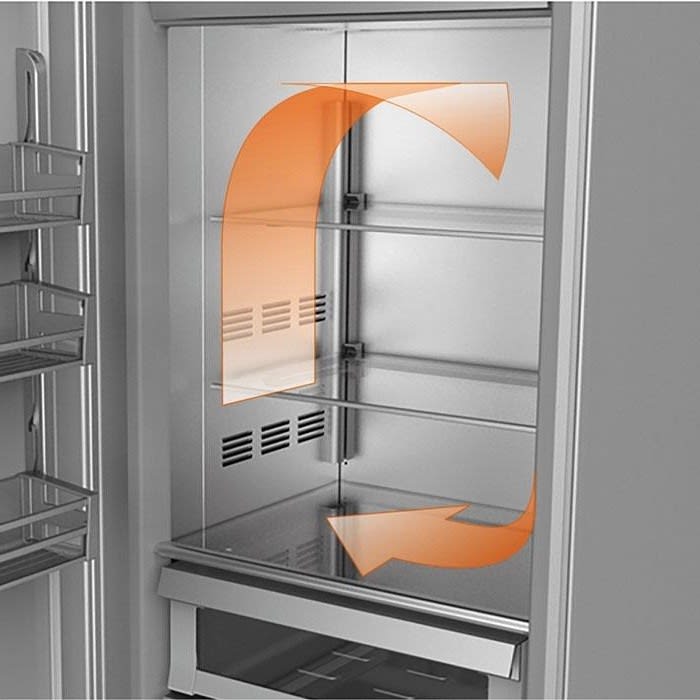 Hestan KRPL36OR 36 Inch Built-In Bottom Freezer Refrigerator with