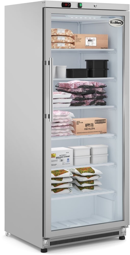 Koolmore KMFMD20SGD 28 Inch Commercial Freestanding Merchandising
