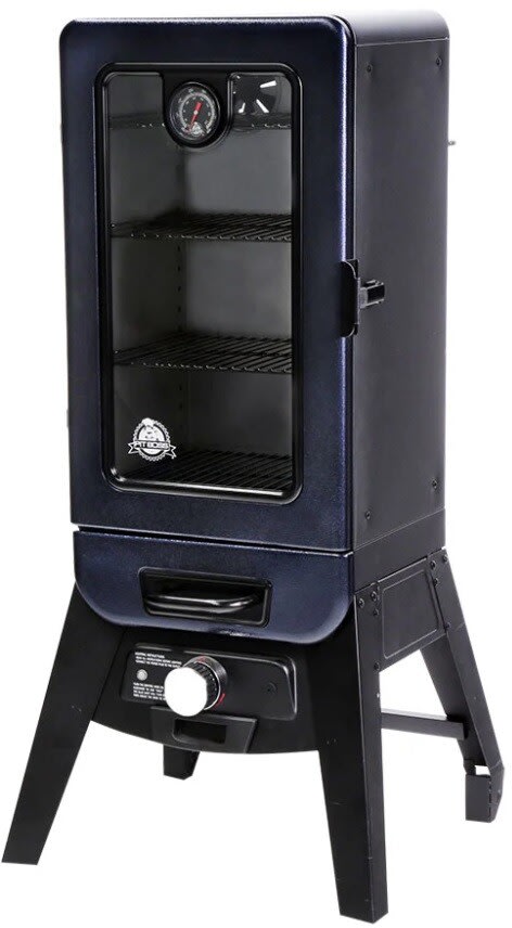 Pit Boss 3 Series Digital Electric Vertical Smoker in Silver Hammertone