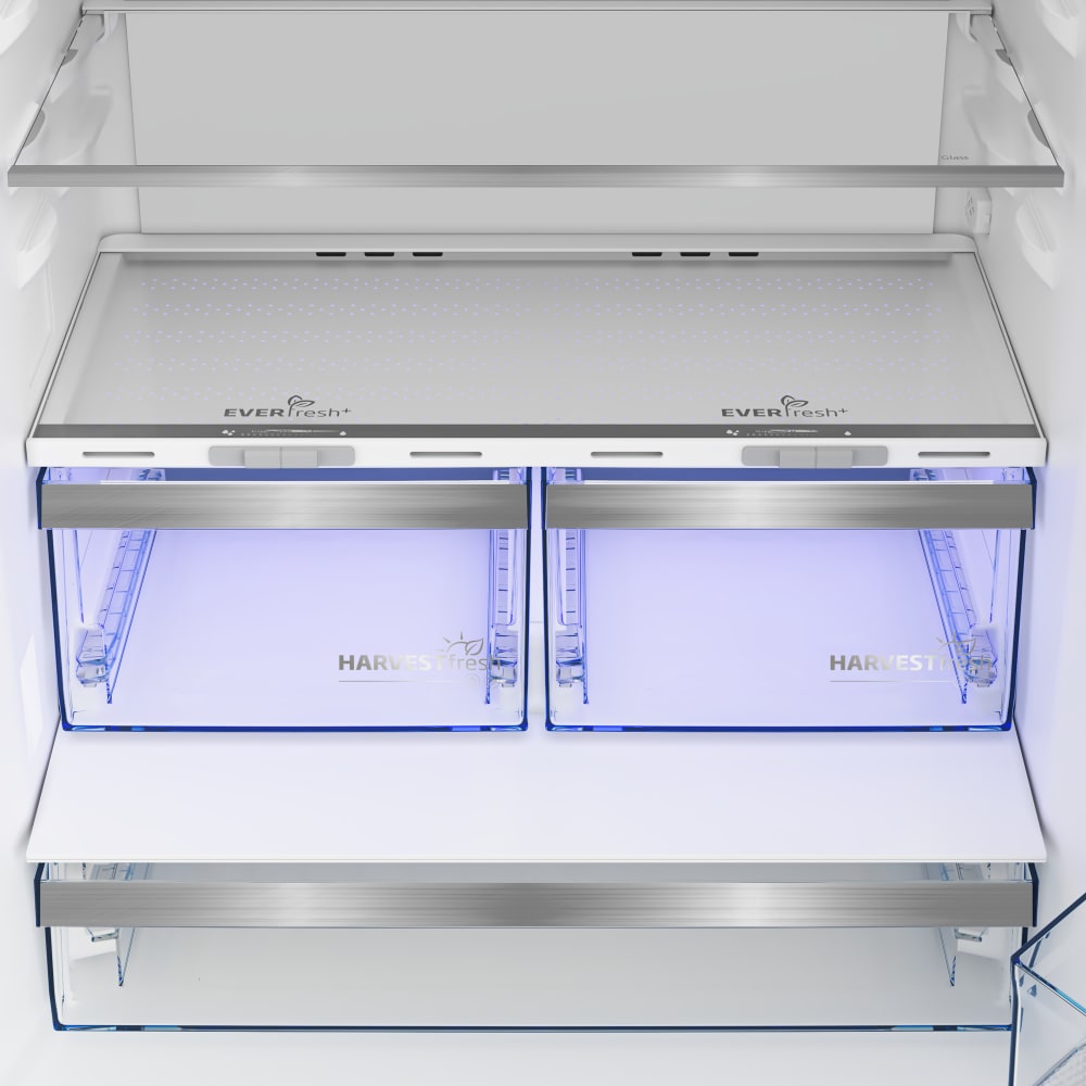 Beko harvester fridge freezer hot sale