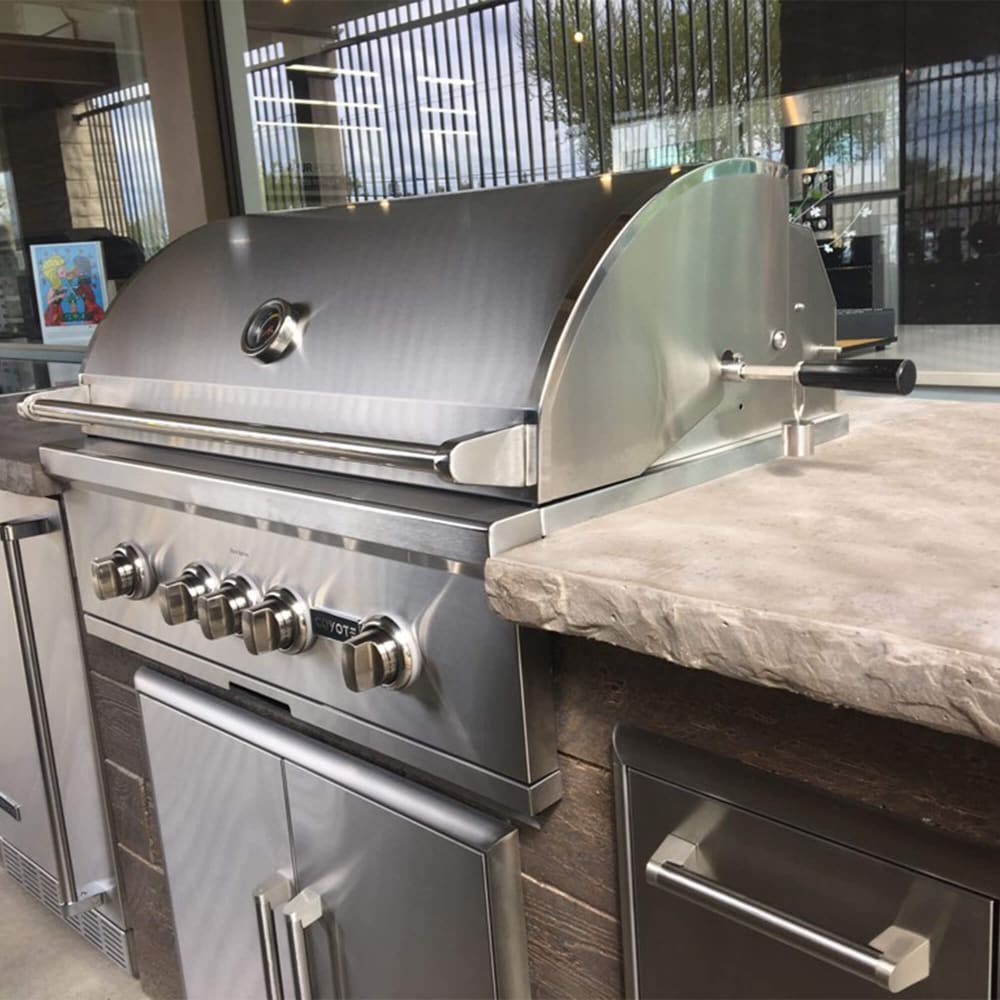 RTA RTACG8PWB 8' Premium Outdoor Kitchen Island ...