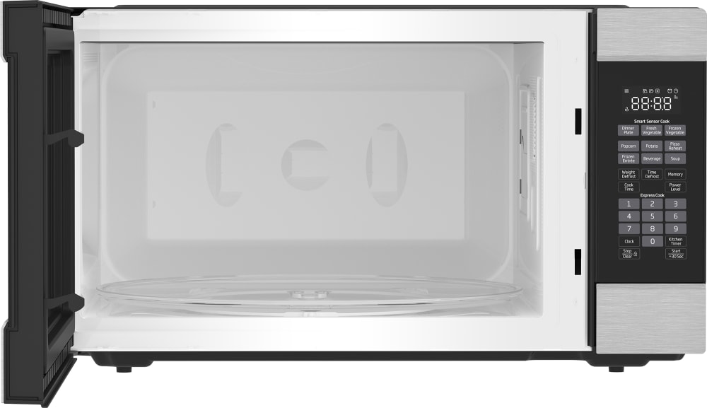 Beko MWOFS30100SS 2.2 cu. ft. Countertop Microwave Oven with 1,100 Watts, 10 Power Levels, Auto