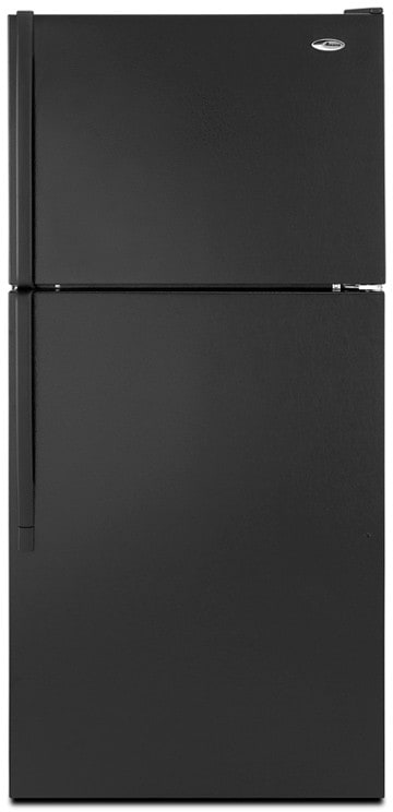 akiブラックL Amana A8TXNWFXB 17.6 cu. ft. Top Freezer Refrigerator with 2