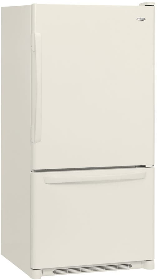 Amana Abd2233deq 21 9 Cu Ft Easy Reach Plus Bottom Freezer Refrigerator With Easyfill Internal Water Dispenser Bisque