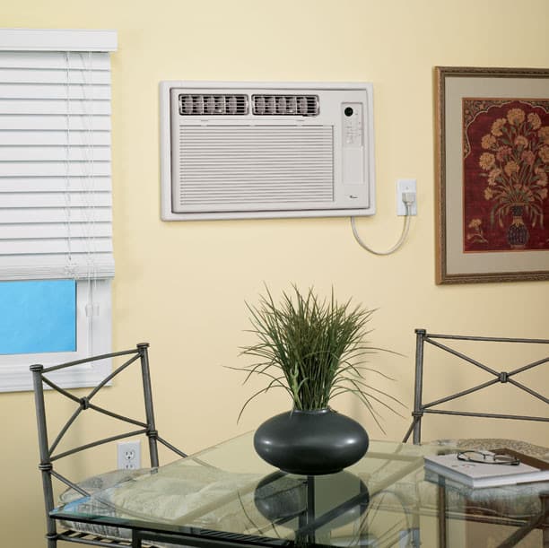 Whirlpool ACE114PP 11,500 BTU Heat/Cool ThrutheWall Room Air
