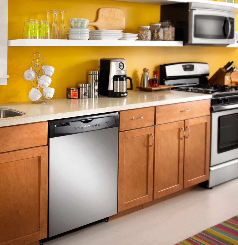 Amana ADB1600AWD Full Console Dishwasher with 3 Wash Cycles, 12 Place