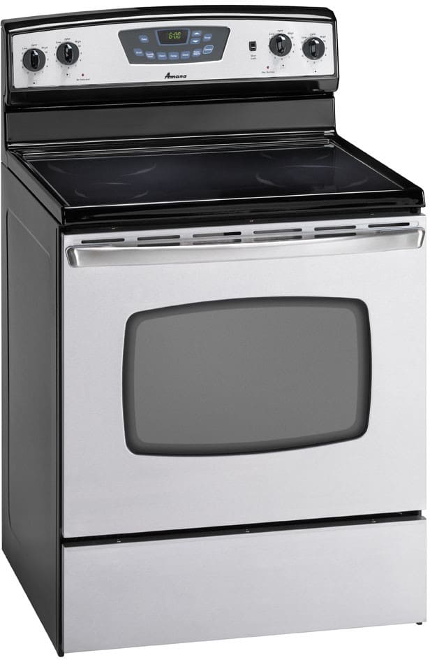 Amana AER5715QAS 30 Inch Freestanding SelfClean Electric Range with