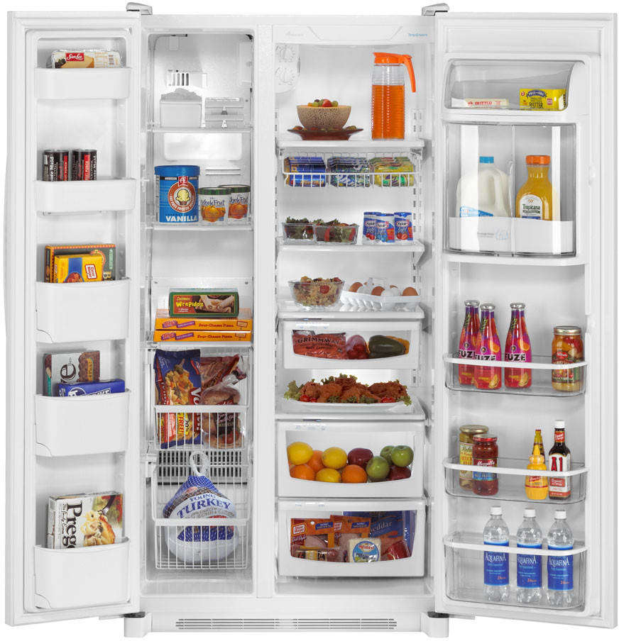 Amana ASB2623HRQ 26.0 cu. ft. Freestanding Side by Side Refrigerator