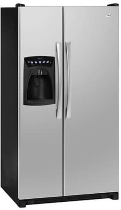 Amana ASD2626HES 25.6 Cu. Ft. Side by Side Refrigerator with 5