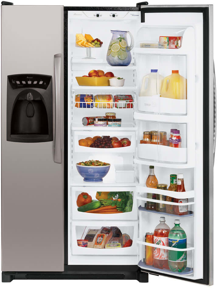 Amana ASD2628HES 25.6 Cu. Ft. Side by Side Refrigerator with