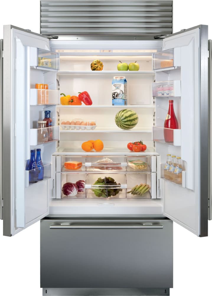 Sub-Zero Legacy Model - 36 Classic French Door Refrigerator/Freezer with  Internal Dispenser (BI-36UFDID/S)