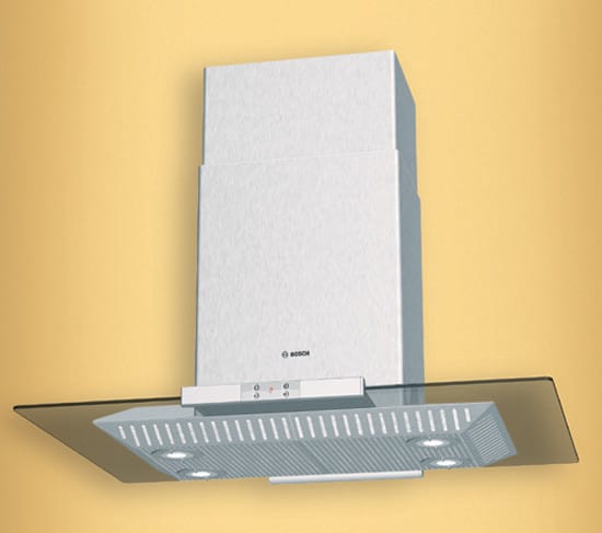 Bosch Die165ruc Island Mount Chimney Hood With 600 Cfm Internal