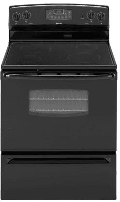 Magic Chef Cer3725aab 4 0 Cu Ft Freestanding Range With Spill Catching Cooktop And Electronic Oven Controls Black