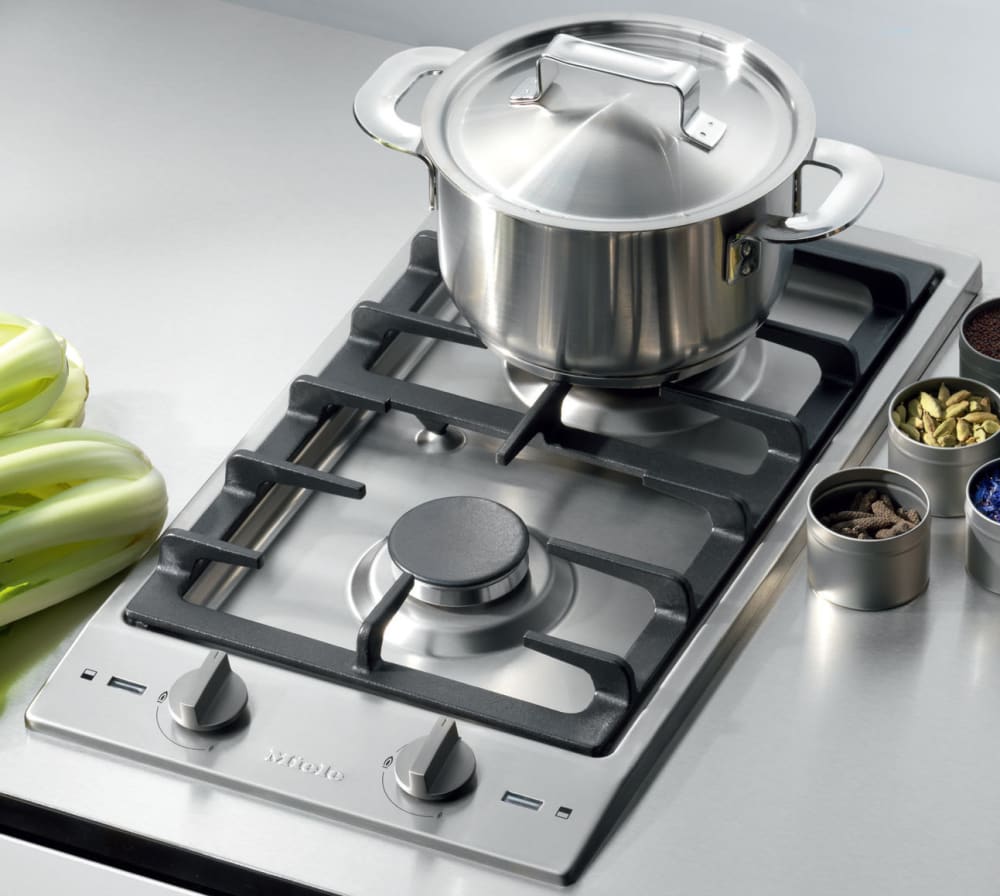 Miele CombiSet Series 15 in. 2-Burner Electric Cooktop - Stainless steel, P.C. Richard & Son