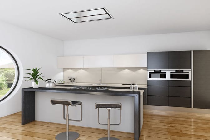 Best CC34ISB 44 Inch Cirrus Ceiling Mount Range Hood with 500 CFM