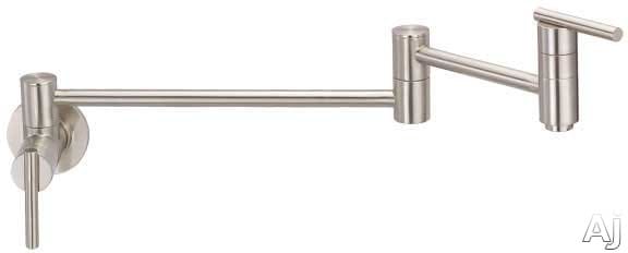 Danze® D205358SS Single Handle Wall Mount Pot Filler Faucet with 2