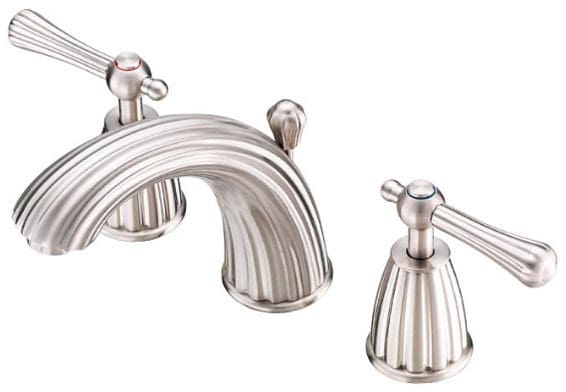 Danze® D304060BN Double Lever Widespread Lavatory Faucet with 5-3