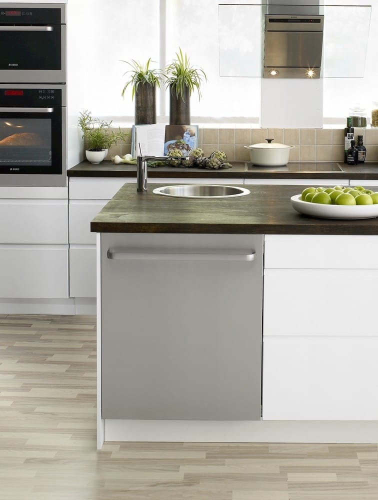 Asko D5233XXLFI Fully Integrated Dishwasher with 6 Wash Programs, 8