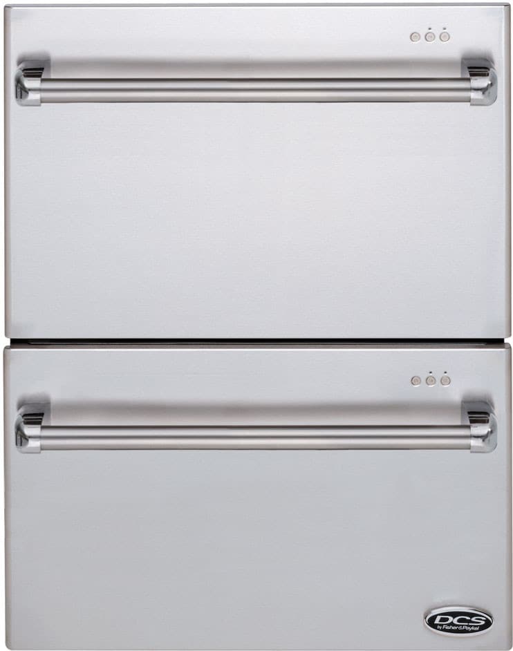 DCS DD224PH 24 Inch Double DishDrawer with 9 Wash Cycles, Integrated ...