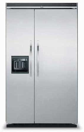 Viking DDSB483DSS 48 Inch Built-in Side by Side Refrigerator with