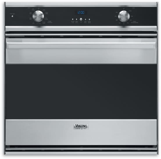 Viking Dsoe301ss 30 Inch Single Electric Wall Oven With 4 3 Cu Ft Truconvec Convection Oven Self Clean 10 Pass Broiler Concealed Bake Element And Digital Display Stainless Steel